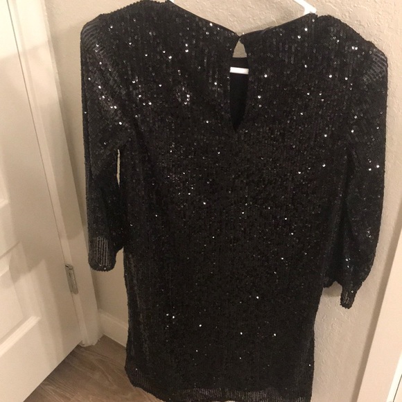 H&M | Black Sequin Dress - Picture 3 of 3